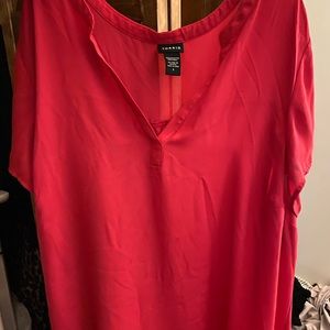 v neck blouse